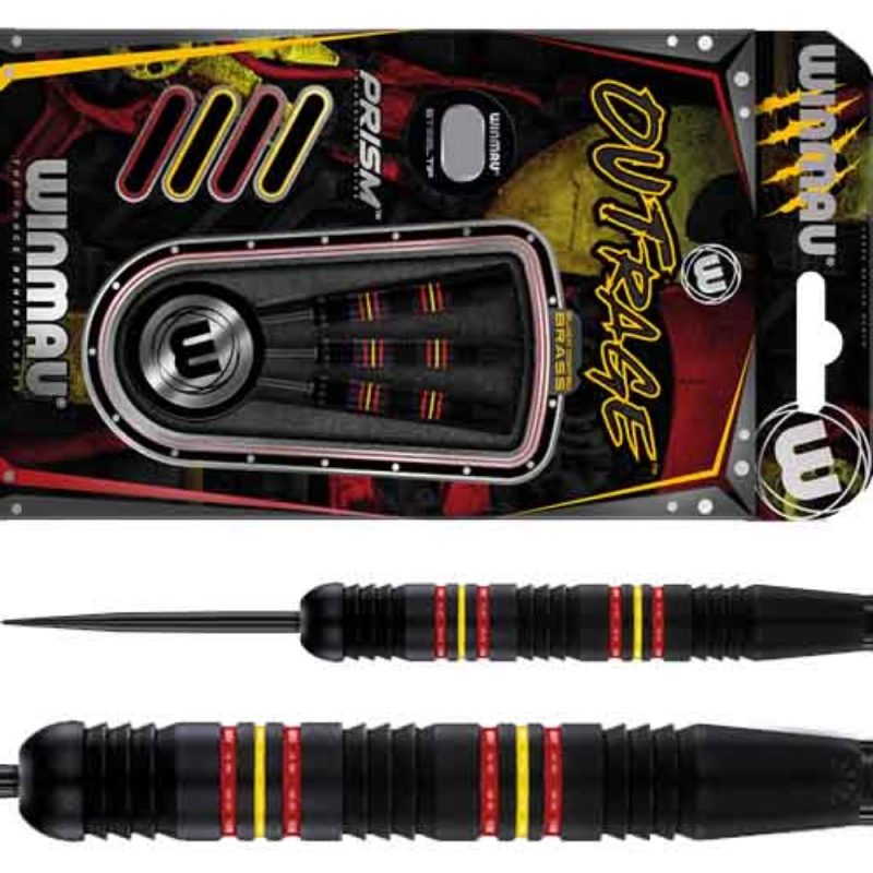 Billaresbalsalobre Dardos Winmau Darts Outrage 21g Brass Black  1232.21 - Imagen 3