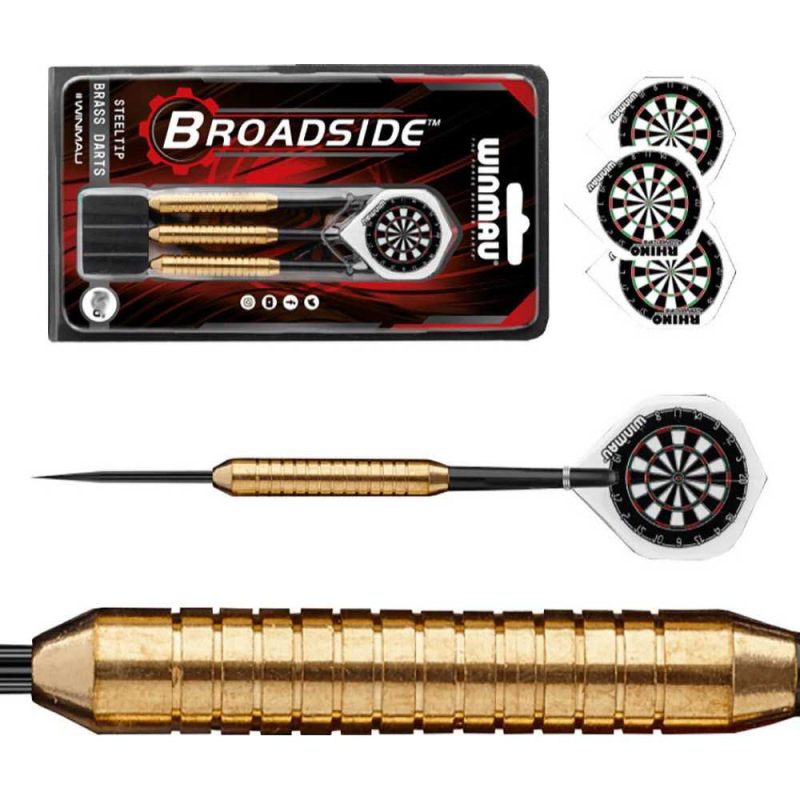 Billaresbalsalobre Dardos Winmau Broadside 22gr Brass 1225-22 - Imagen 3