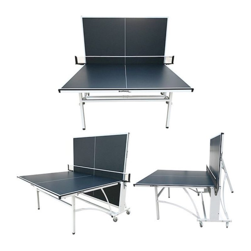 Billaresbalsalobre Mesa Ping Pong Exterior Siloli Negra/Blanca 7142 - Imagen 2