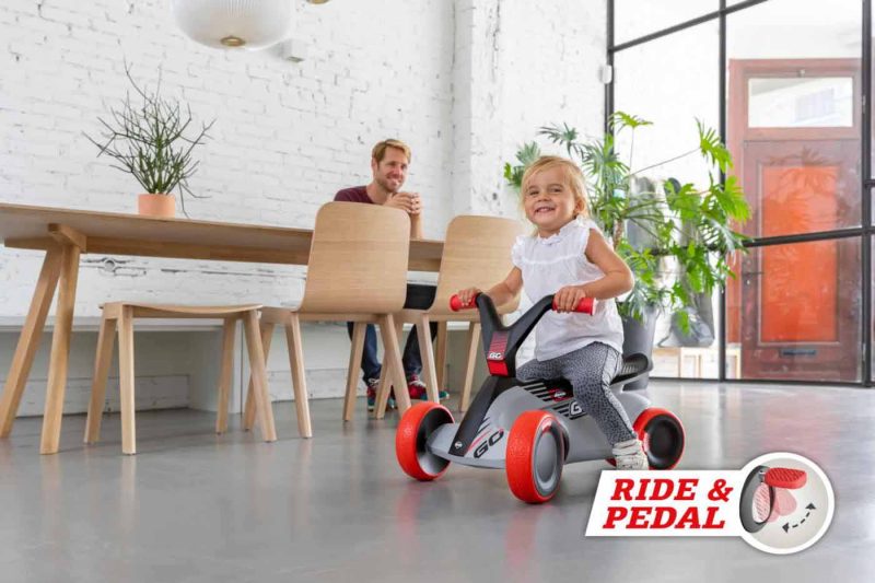 Billaresbalsalobre Berg Go Sparx red andador evolutivo a coche de pedales BE24.50.03.00 - Imagen 2