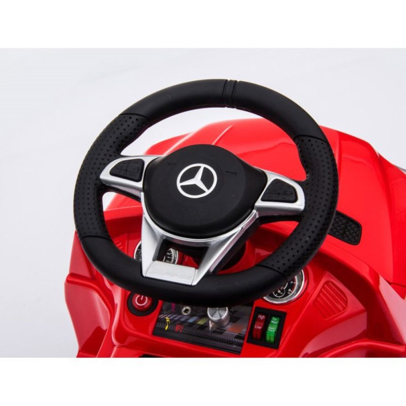 Billaresbalsalobre Coche eléctrico Mercedes GLS-63 Rojo con radio control HL600 - Imagen 3