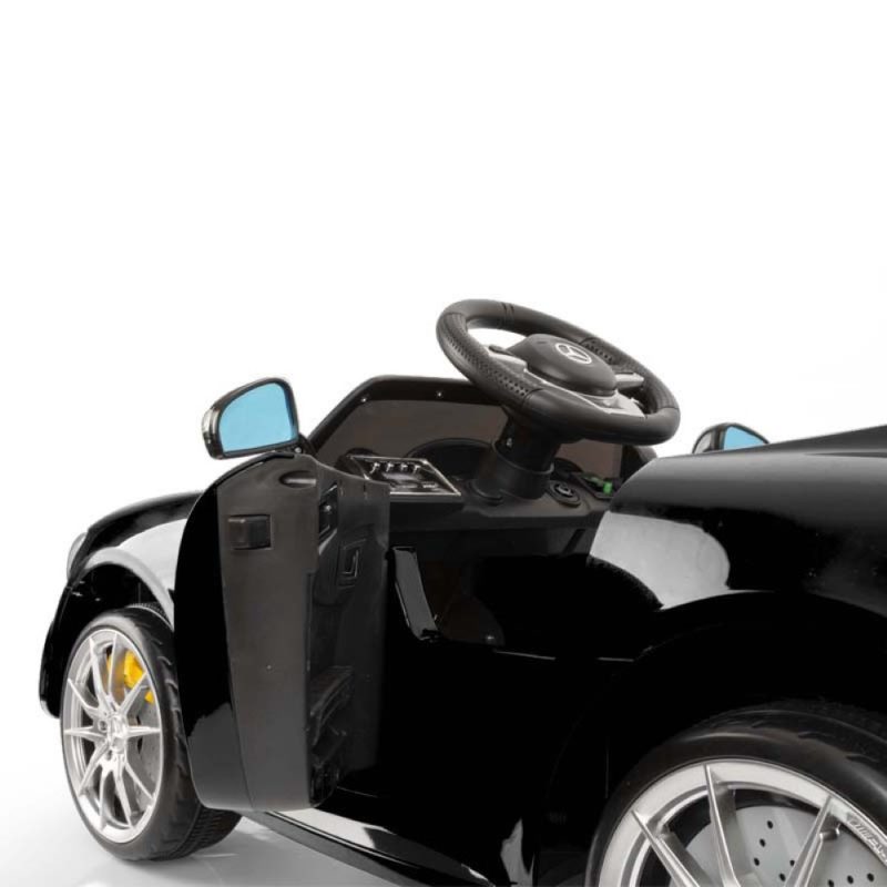 Billaresbalsalobre Coche eléctrico Mercedes GTR negro con radio control HL2881 - Imagen 5