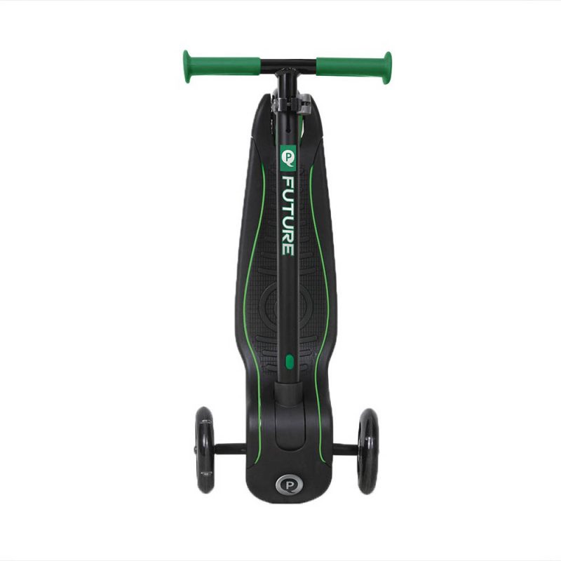Billaresbalsalobre Patinete Future Scooter Verde de Qplay con Luces Led SC101 - Imagen 2