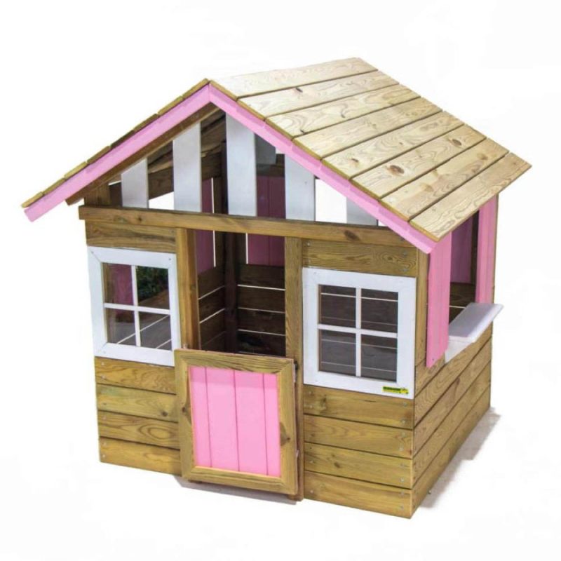 Billaresbalsalobre Casita infantil de madera Masgames Lollipop rosa MA800521 - Imagen 2