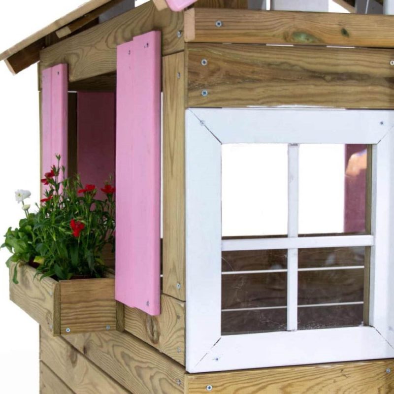 Billaresbalsalobre Casita infantil de madera Masgames Lollipop rosa MA800521 - Imagen 3
