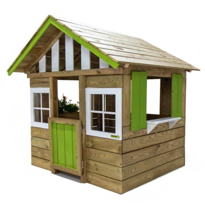 Billaresbalsalobre Casita infantil de madera Masgames Lollipop verde MA800523 - Imagen 2
