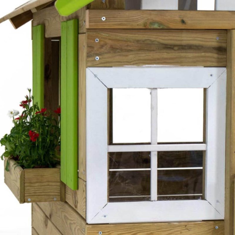 Billaresbalsalobre Casita infantil de madera Masgames Lollipop verde MA800523 - Imagen 3
