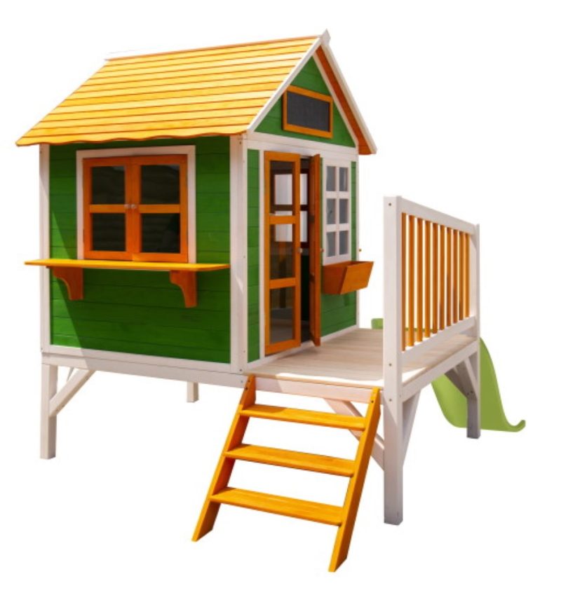 Billaresbalsalobre Casita infantil de madera MASGAMES Flam elevada MA800595 - Imagen 3