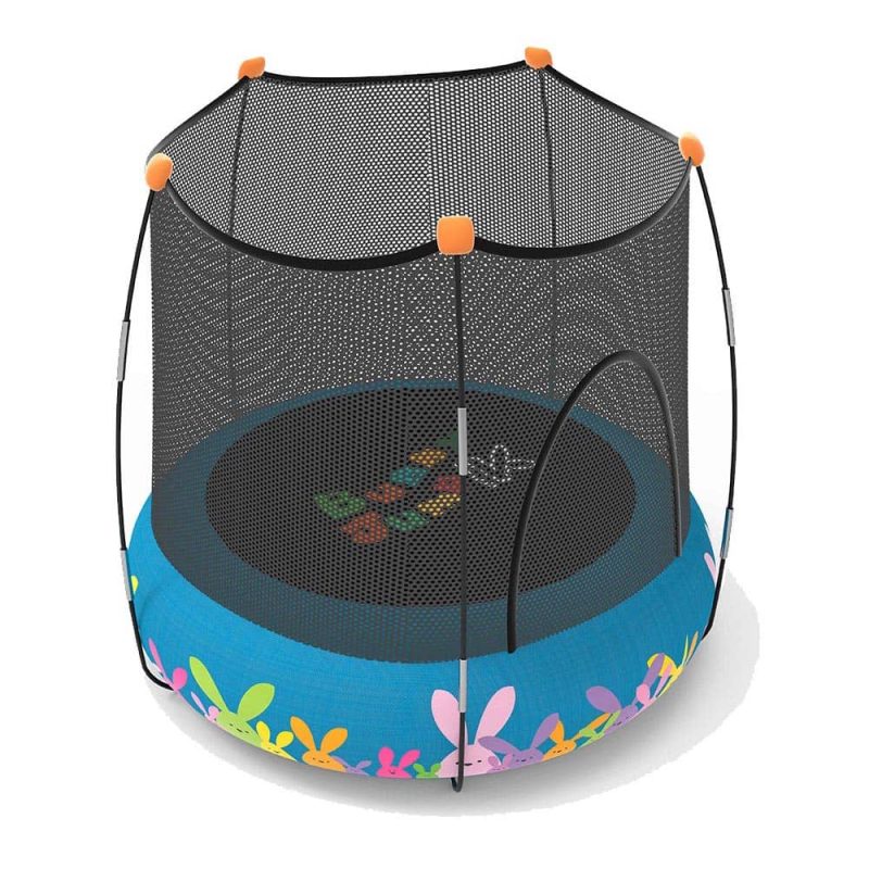 Billaresbalsalobre Trampolín Kohala 2 en 1 Parque de Juegos y Cama Elástica Azul PL0081 - Imagen 2