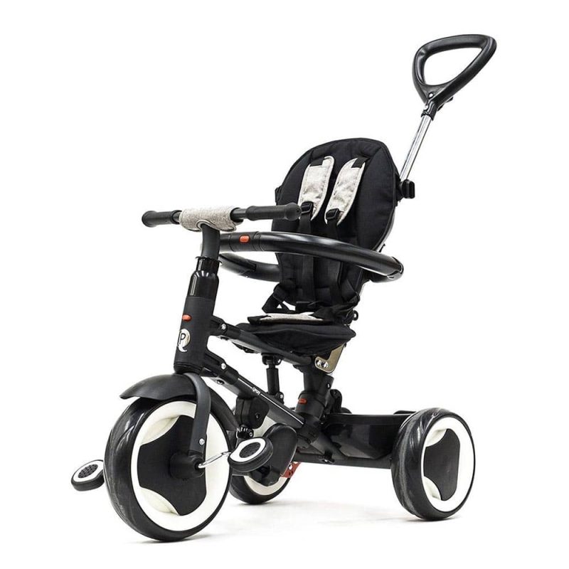 Billaresbalsalobre Triciclo a pedales QPlay Rito plegable Gris S381 - Imagen 3