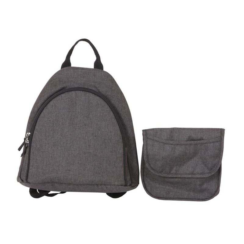 Billaresbalsalobre Triciclo a pedales QPlay Nova plegable Gris con Set de Bolsas 568 - Imagen 2