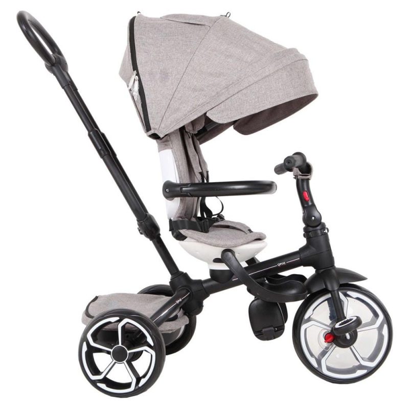 Billaresbalsalobre Triciclo a pedales Evolutivo Qplay Prime Gris T551 - Imagen 3