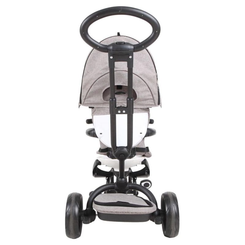 Billaresbalsalobre Triciclo a pedales Evolutivo Qplay Prime Gris T551 - Imagen 4
