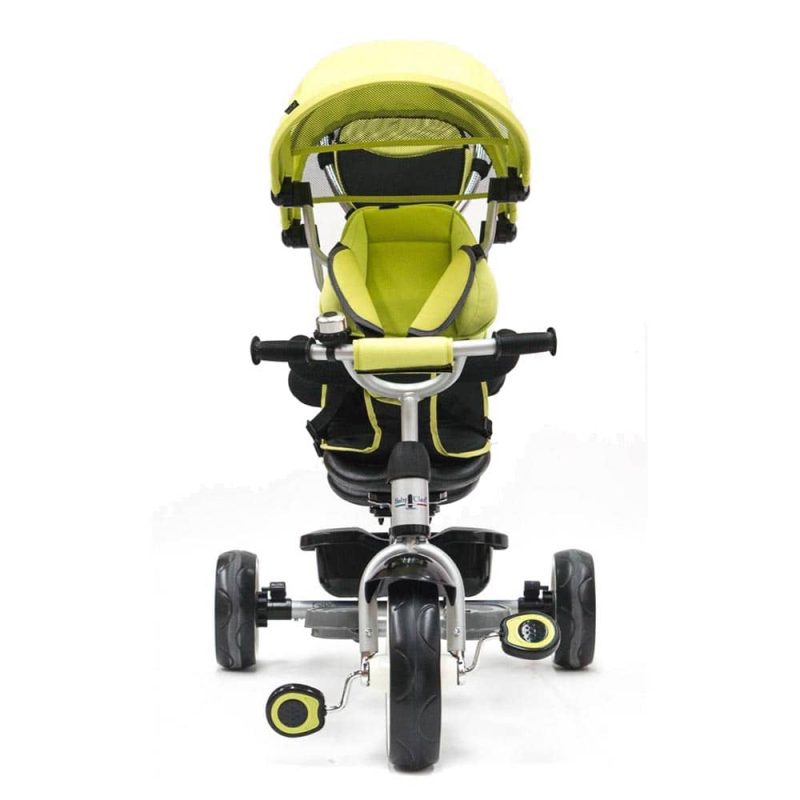 Billaresbalsalobre Triciclo Gemelar Qplay Verde T801 - Imagen 4