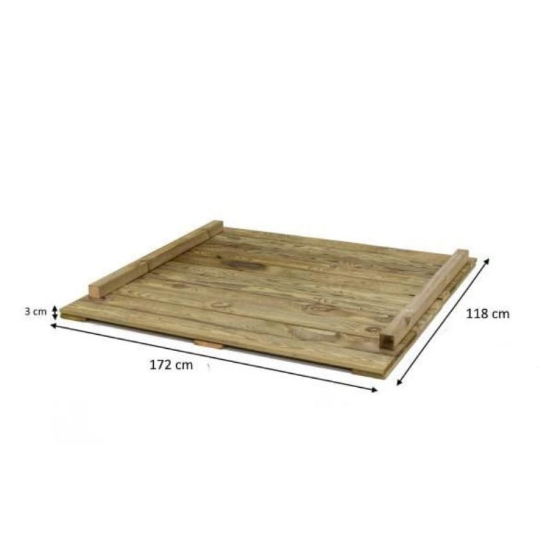 Billaresbalsalobre Suelo Casita infantil de madera Masgames Olden MA800589 - Imagen 2
