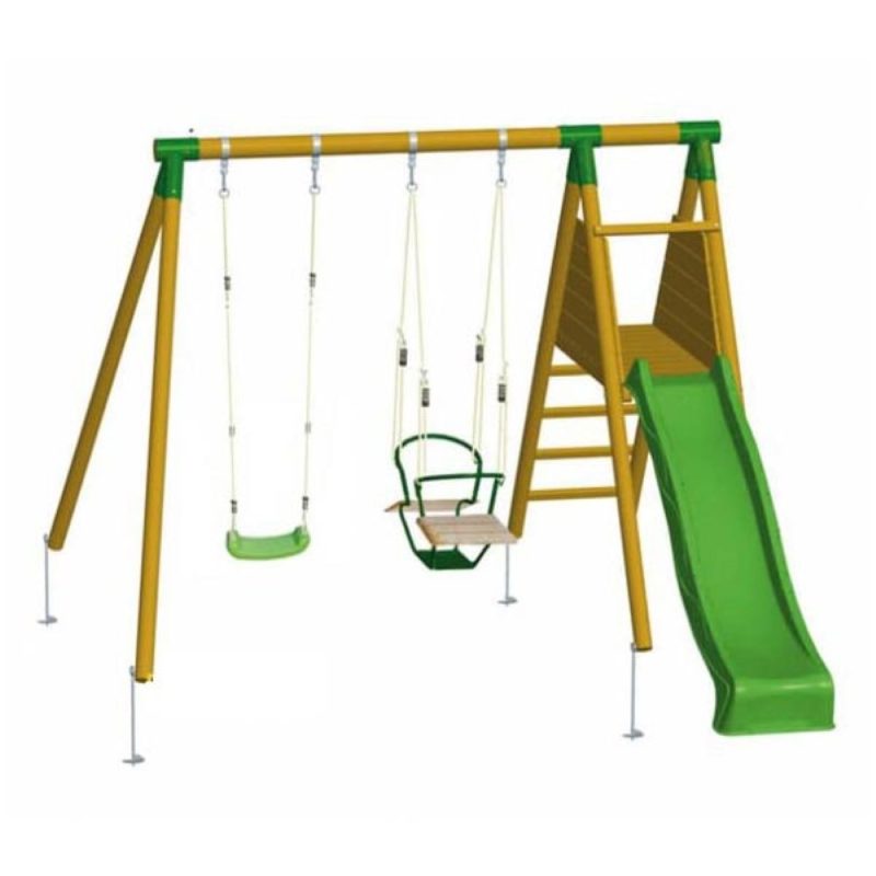 Billaresbalsalobre Parque infantil Masgames Mauna Loa con balancín MA700024 - Imagen 2