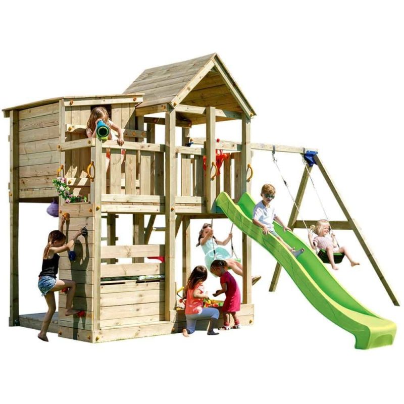 Billaresbalsalobre Parque infantil Masgames Palazzo XL con Columpio Doble MA821701 - Imagen 2