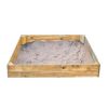 Billaresbalsalobre Arenero Madera Basic L + Cubierta MA600051