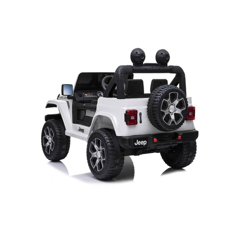 Billaresbalsalobre Coche eléctrico Jeep Wrangler Blanco 70001 - Imagen 2