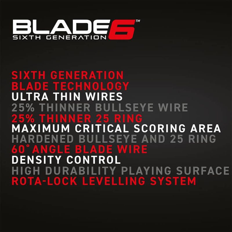 Billaresbalsalobre Diana Winmau Blade 6 Dartboard 3033 - Imagen 7