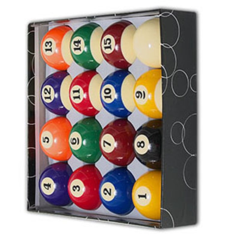Billaresbalsalobre Juego Bolas Billar Standard Green 57.3mm + Bola Blanca 60.3mm 11100 - Imagen 3