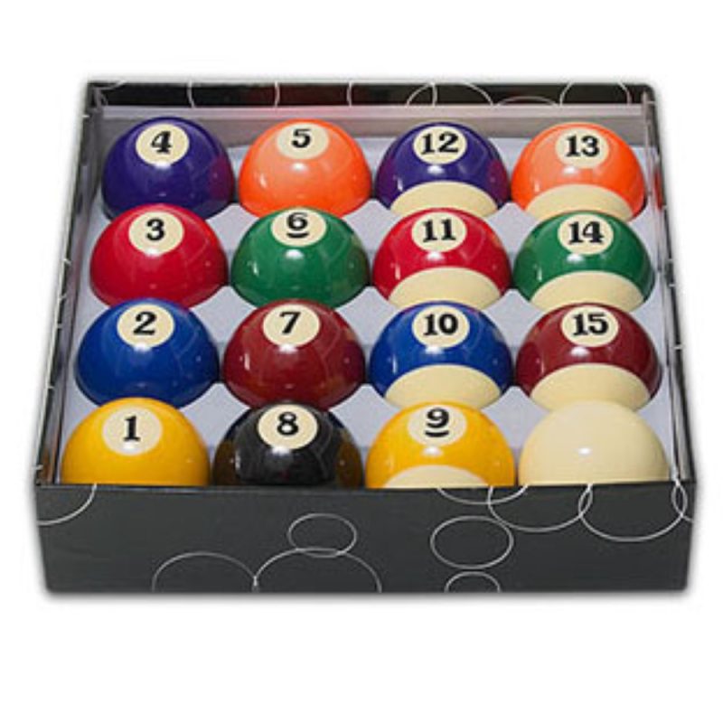 Billaresbalsalobre Juego Bolas Billar Standard Green 57.3mm + Bola Blanca 60.3mm 11100