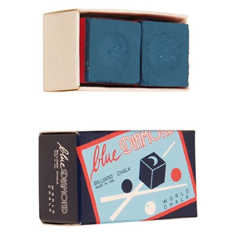 Billaresbalsalobre Tiza Billar Blue Diamond azul 2 unid 7068-25 - Imagen 2