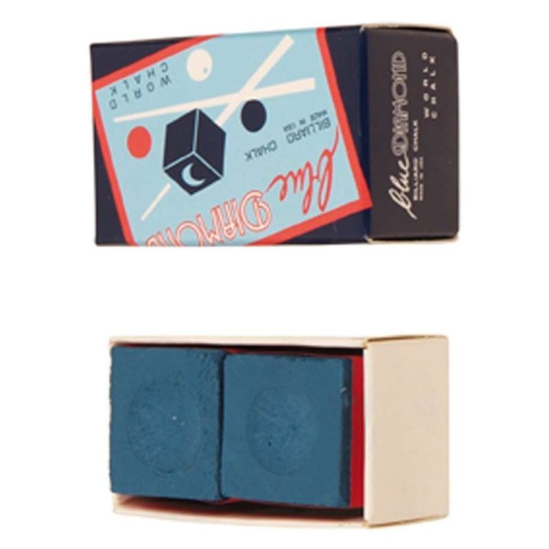 Billaresbalsalobre Tiza Billar Blue Diamond azul 2 unid 7068-25 - Imagen 3