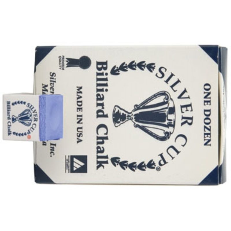 Billaresbalsalobre Tiza Billar Silver Cup Azul Royal  12 unid 7514 - Imagen 2