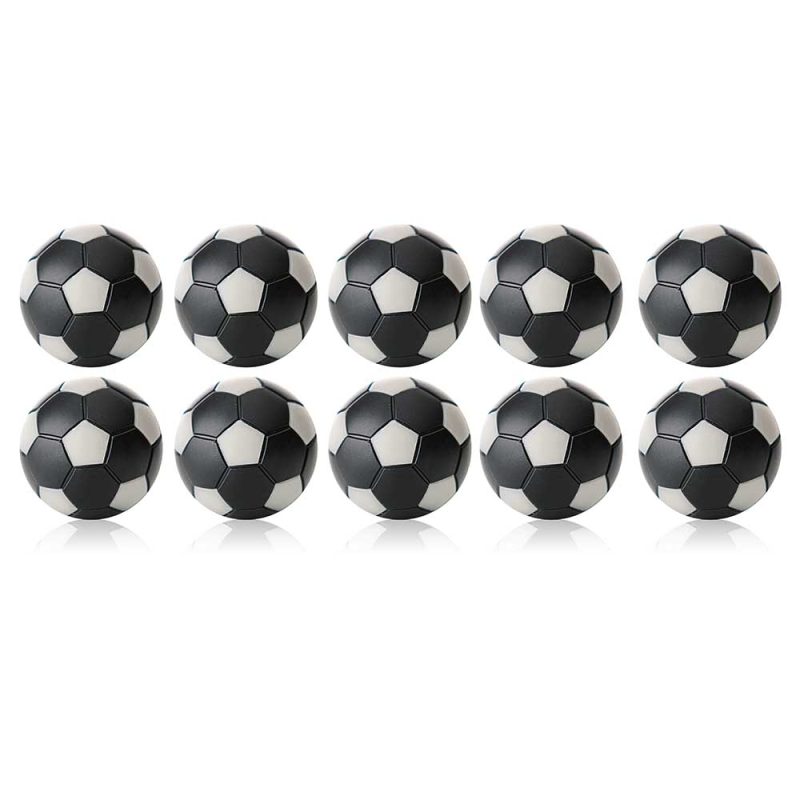 Billaresbalsalobre Bola Futbolin Robertson Negra Gris 24gr 35mm 10 unid 2558.12