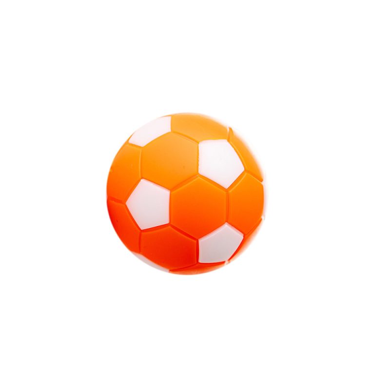 Billaresbalsalobre Bola Futbolin Robertson Naranja Blanco 24gr 35mm 1 unid - Imagen 2