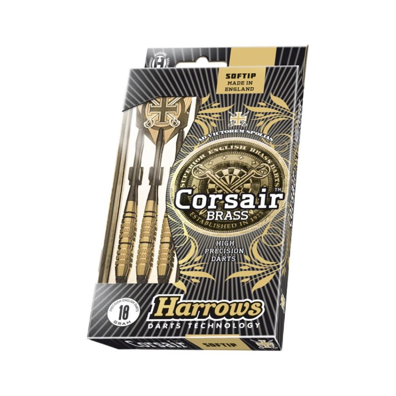 Billaresbalsalobre Dardos  Harrows Corsair Black 18g - Imagen 3