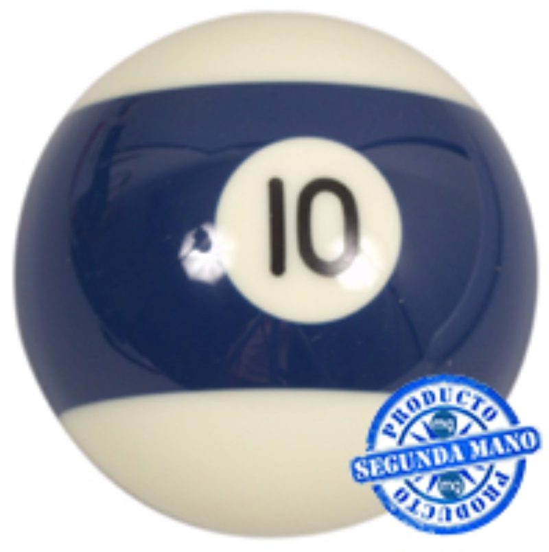 Billaresbalsalobre Bola Billar nº10 Segunda Mano