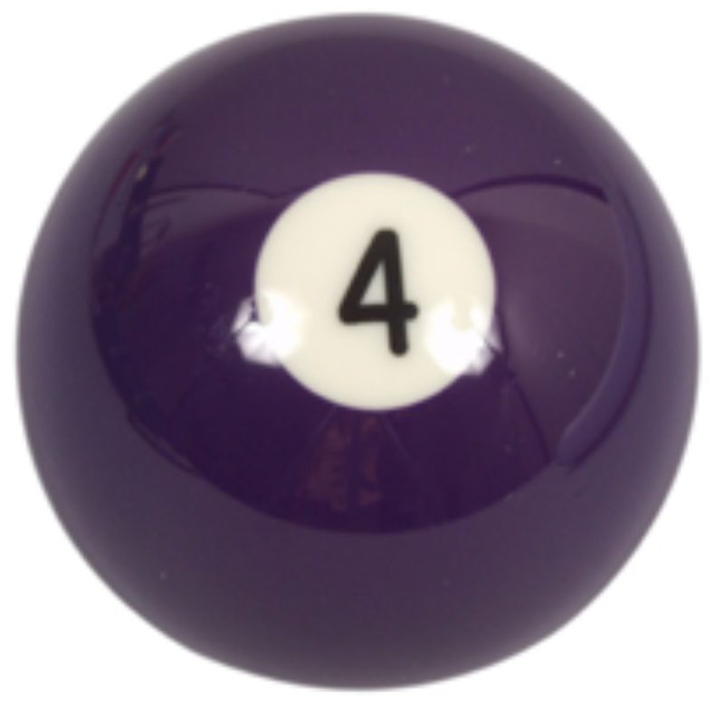 Billaresbalsalobre Bola Billar nº4 Segunda Mano - Imagen 2