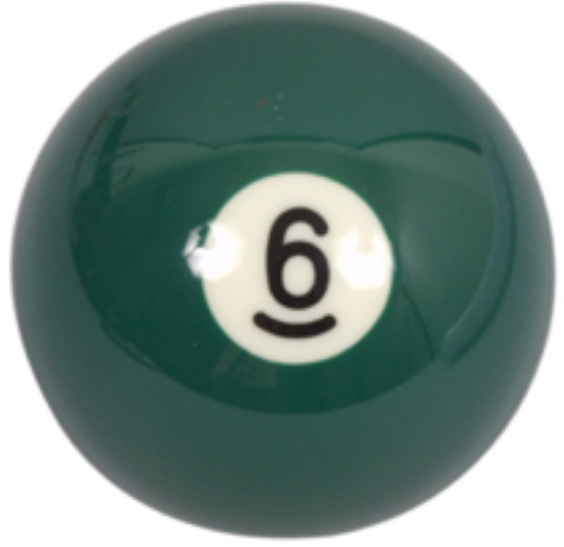 Billaresbalsalobre Bola Billar nº6 Segunda Mano - Imagen 2