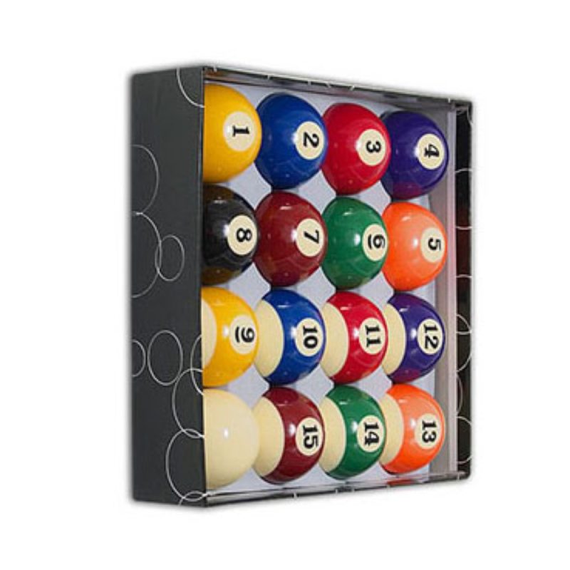 Billaresbalsalobre Juego bolas económicas numeradas 50.2mm blanca 47.6mm 11102 - Imagen 2