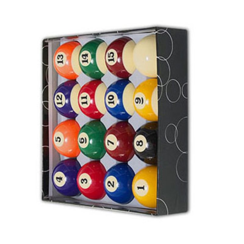 Billaresbalsalobre Juego bolas económicas numeradas 50.2mm blanca 47.6mm 11102 - Imagen 3