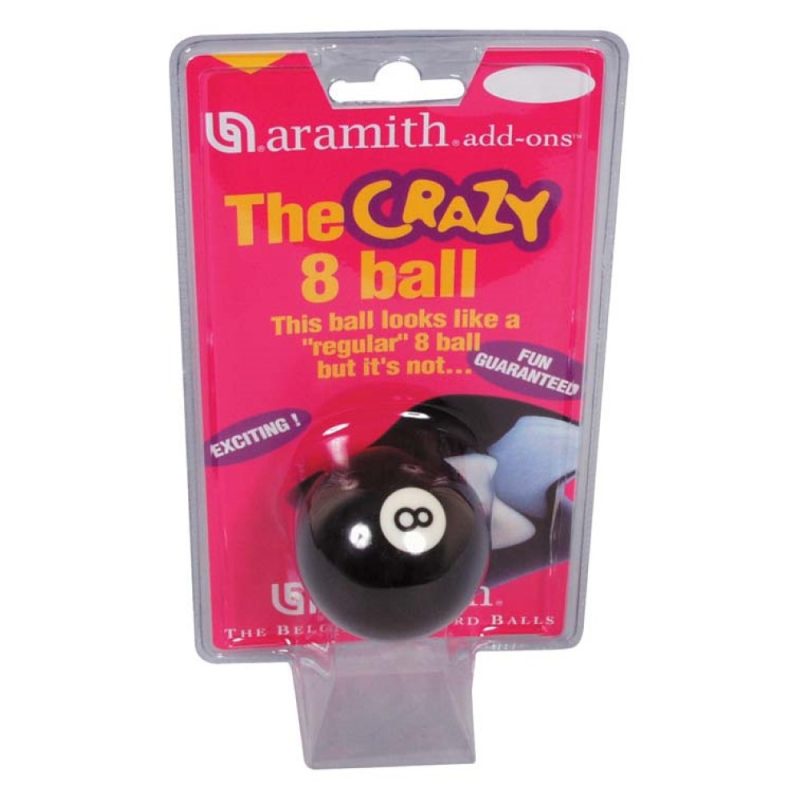Billaresbalsalobre Bola Billar Negra Aramith Crazy 8 - 57.2 2157.308 70.045.57.8