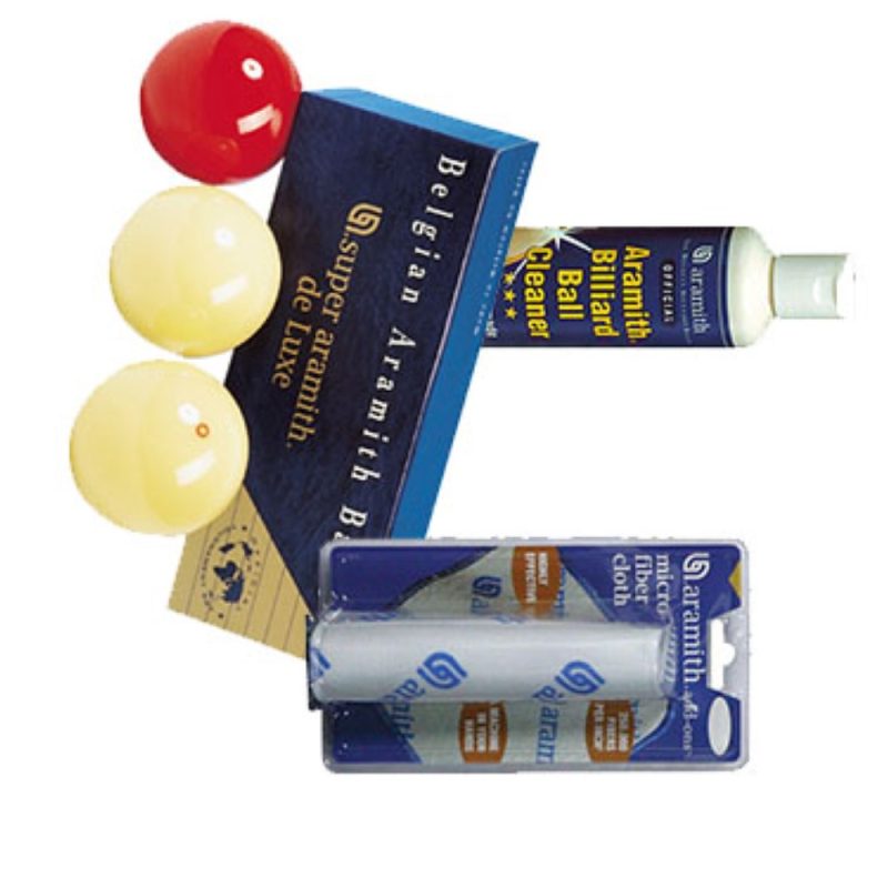 Billaresbalsalobre Juego Bolas Super Aramith Carambola+ Kit Limpieza Aramith - Imagen 2