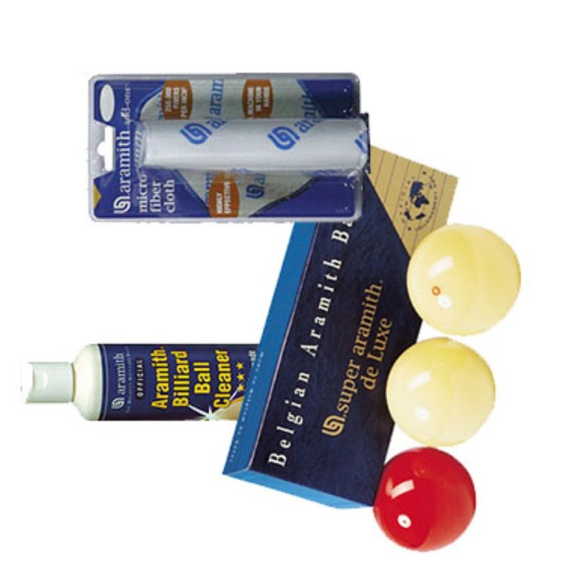 Billaresbalsalobre Juego Bolas Super Aramith Carambola+ Kit Limpieza Aramith - Imagen 3