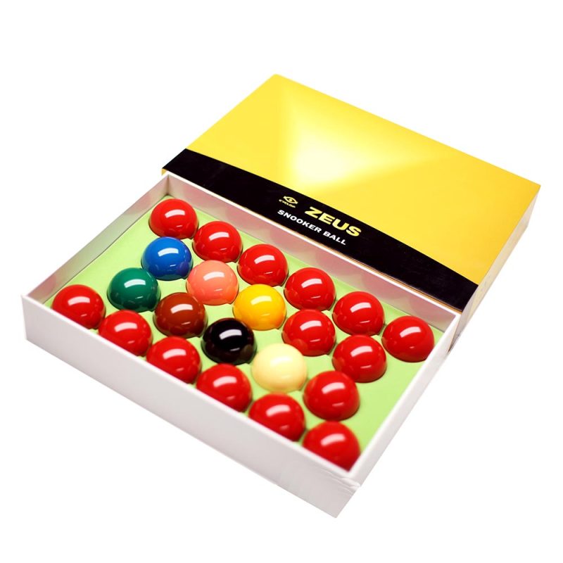 Billaresbalsalobre Juego Bolas Cyclop Snooker Zeus Tournament TV Set 52.4mm Set 22 Bolas