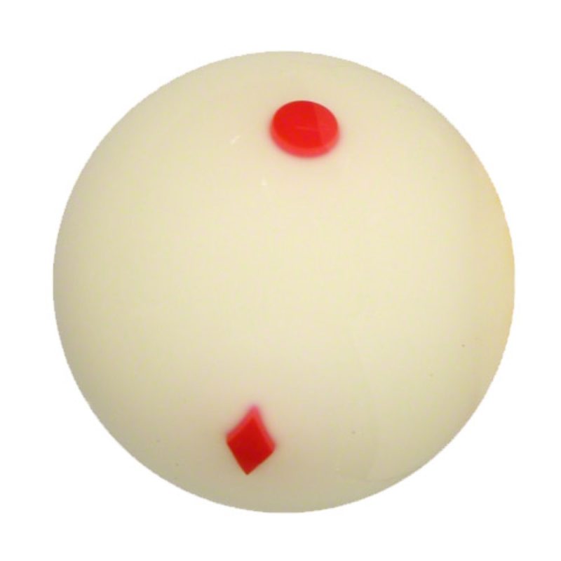 Billaresbalsalobre Bola Billar Cyclop Circle Square Red Dots 57.15 mm 1 unid. - Imagen 3