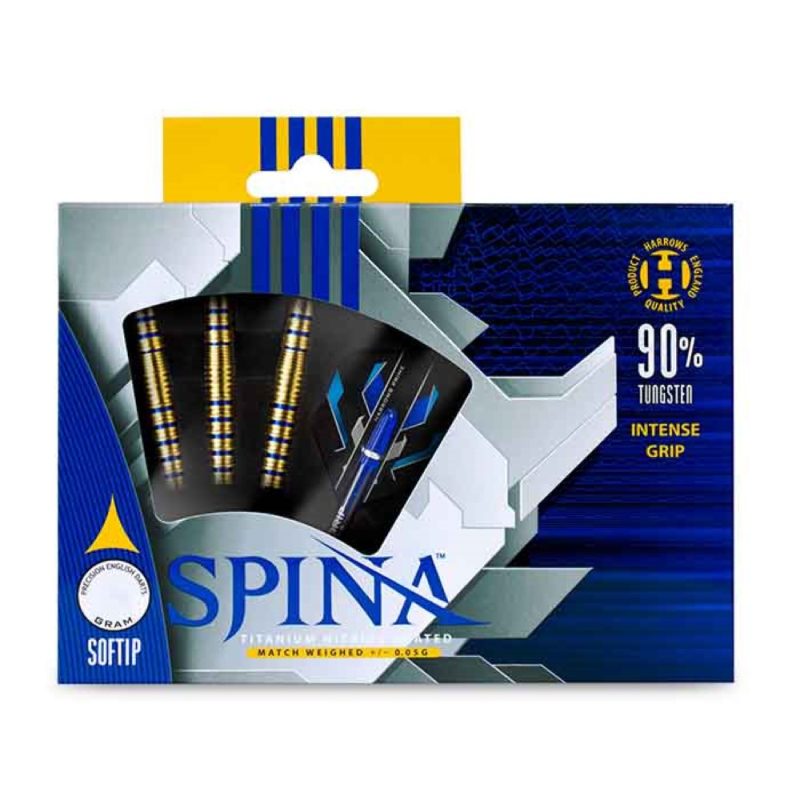 Billaresbalsalobre Dardos Harrows Darts Spina Gold 20g 90% Set 3 Unit. - Imagen 2