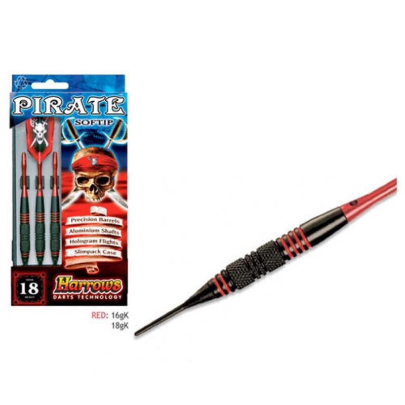 Billaresbalsalobre Dardos Harrows Pirate Red 16g - Imagen 2
