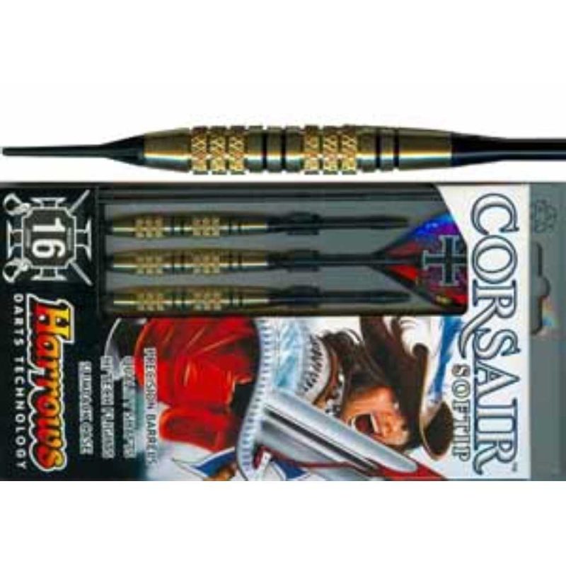 Billaresbalsalobre Dardos  Harrows Corsair Black 16g - Imagen 3