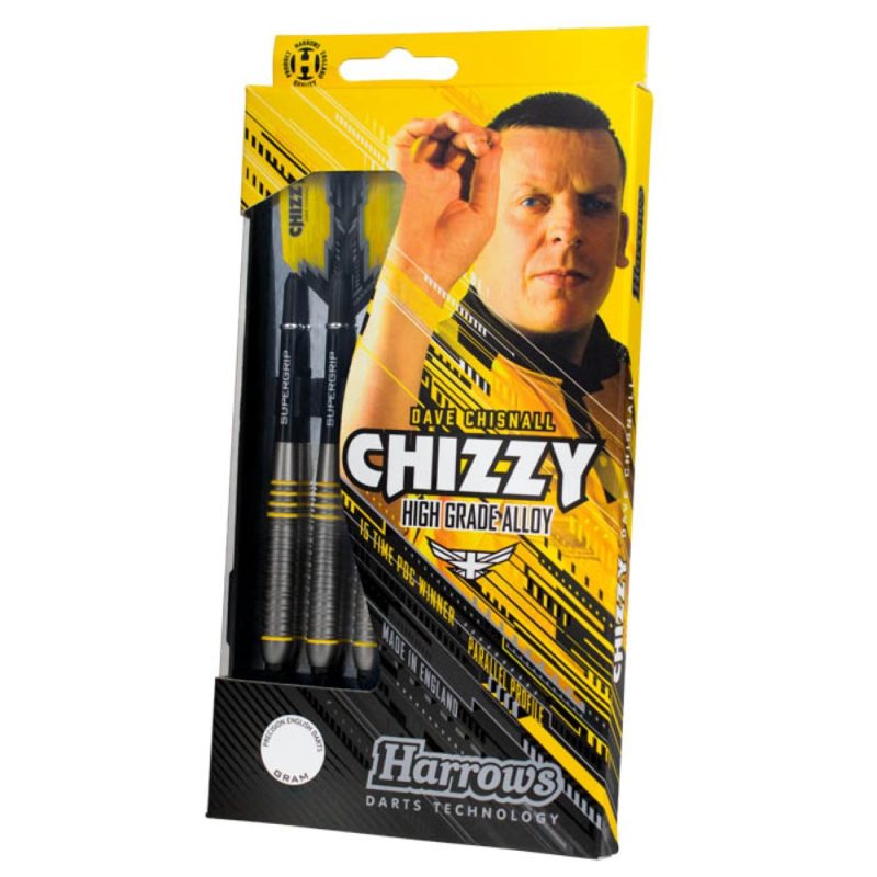 Billaresbalsalobre Dardos Harrows Darts Dave Chisnall Chizzy Brass 18g - Imagen 5