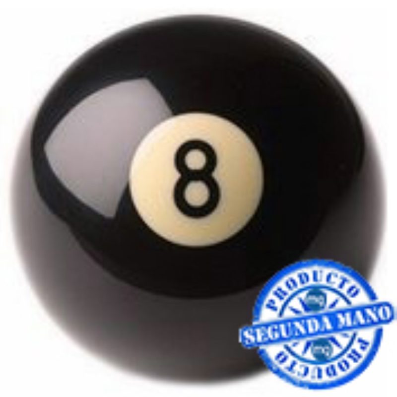 Billaresbalsalobre Bola Billar nº8 Segunda Mano