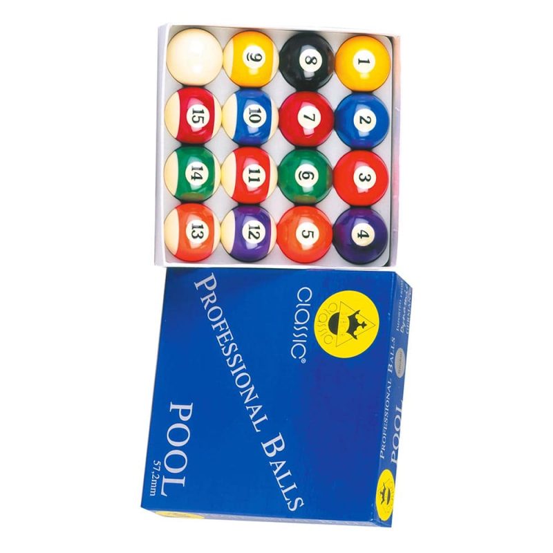 Billaresbalsalobre Juego de bolas billar americano Classic A-Quality 57,2 mm 70036570 - Imagen 2
