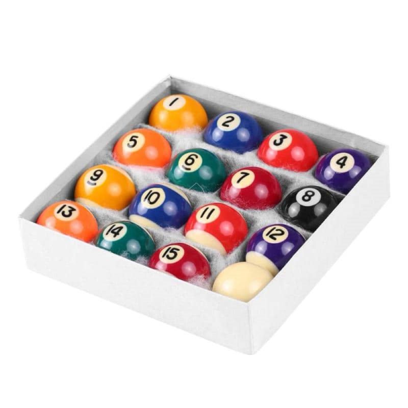 Billaresbalsalobre Juego de mini bolas billar americano 25mm A30-03