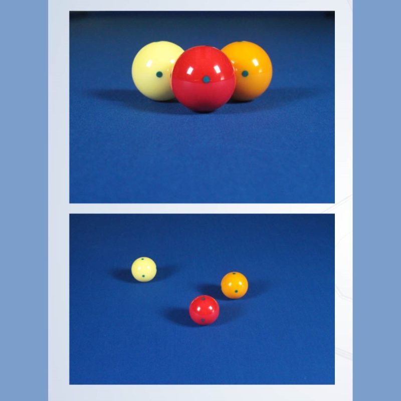Billaresbalsalobre Juego bolas carambola Dynaspheres Gold 615 NBDSCAGO615 - Imagen 3